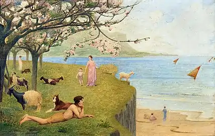 Le Printemps (1920), huile sur toile.
