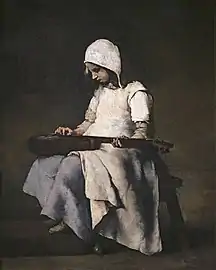 La Jeune Fille à la guitare, Troyes, musée Saint-Loup.