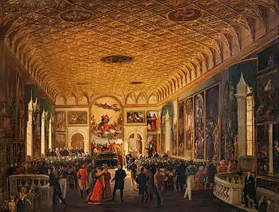 Commemoration d'Antonio Canova à la Scuola Grande della Carità Museo Correr