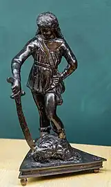 David avec la tête de Goliath Musée Correr