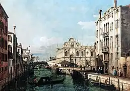 Le Rio dei Mendicanti (vers 1740)Galeries de l'Académie de Venise