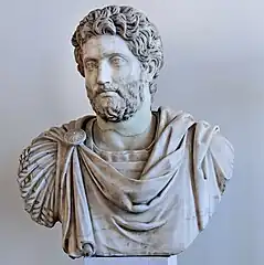 Portrait masculin inspiré des modèles de l'époque Antonine. IIe siècle après J.-C.