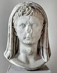 Auguste comme Pontifex maximus, époque Flavienne, seconde moitié du Ier siècle après J.-C