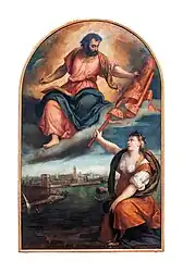 Saint Marc donne son étendard à Venise,(1531-32),  Académie des Beaux-Arts de Venise