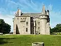 Le château de Kérouzéré, façade sud.