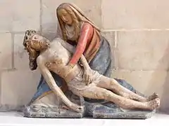 Piétà du XVe siècle.