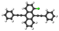 Image illustrative de l’article 1-Chloro-9,10-bis(phényléthynyl)anthracène