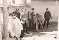 Tournage du film La Femme et l’animal (1962).