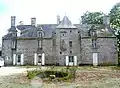 Le manoir de Kergoat (façade nord).
