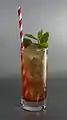 Sloppy Joe's Mojito (variante du mojito avec sirop de grenade).