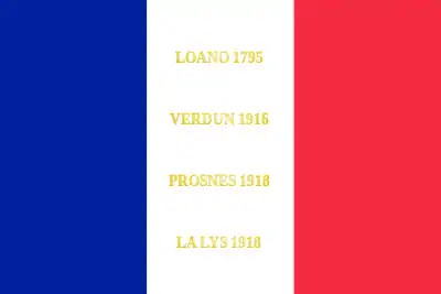 Drapeau du 166e régiment d'infanterie de ligne