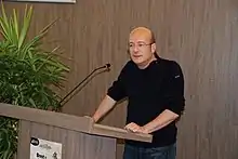 Ronan Pichon au pupitre.