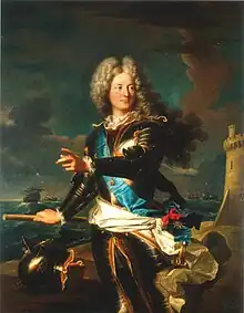 Louis Alexandre de Bourbon, comte de Toulouse en 1708