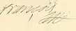 Signature de François Ier