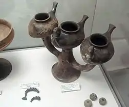 Céramique issue d'un atelier golaseccien (seconde moitié du VIe siècle av. J.-C.).