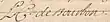 Signature de Louis-Charles Ier