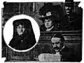13 juillet 1910, une photographie du procès à la Une du Petit Parisien : Me Henri-Robert, Marie Bourette, Mme Godart (dans le médaillon).