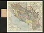 Carte d'Artaria du Royaume des Serbes, Croates et Slovènes.