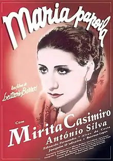 Affiche de Maria Papoila (1937).