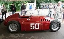 Photo de Lancia D50 à Goodwood en 2007