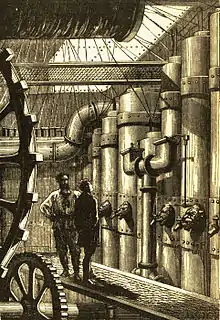 Le compartiment machine du Nautilus