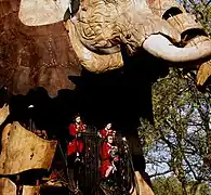 L'Éléphant à Londres.