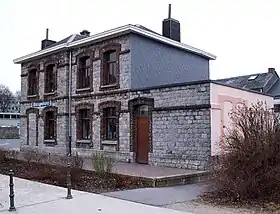 L'ancienne gare de Bastogne Nord en 2009, aujourd'hui un restaurant.