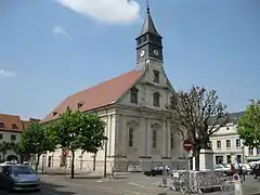 Le temple Saint-Martin.