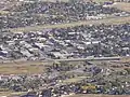 Vue du centre ville de Winnemucca prise depuis le Mont Winnemucca, en 2012.