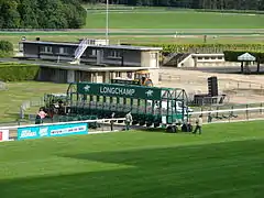 L'hippodrome de Longchamp.
