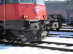 Détail de la face avant Re 420 209