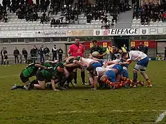 Contre Villeurbanne en 2018.