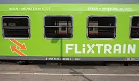 illustration de Flixtrain