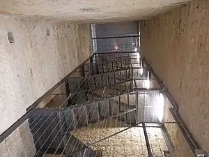 L'intérieur de la tour.