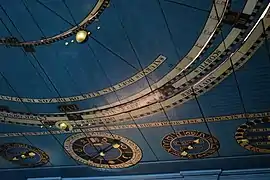 Vue partielle du planétarium