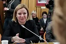 Olga Lioubimova, ministre de la culture de la Russie depuis février 2020