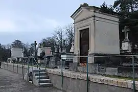 Chapelles funéraires de la division D.