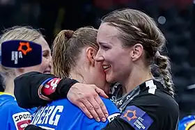 Cecilie Greve (à droite) en 2023