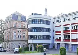 Trois architectures et périodes différentes.