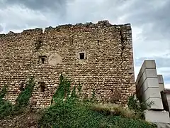 Le rempart avant destruction.