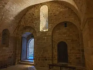 Chapelle Saint-Martin, côté ouest.