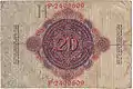 20 marks (verso).
