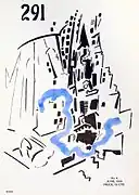 Couverture du 291, no 4, 1915; illustration de John Marin