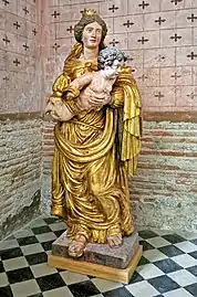 Vierge à l'enfant L'église Saint-Martin de Buzet-sur-Tarn