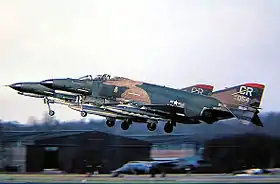 F-4E Phantom II du 32nd TFS en 1975.