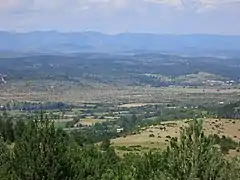 Vue panoramique depuis La Vacquerie-et-Saint-Martin-de-Castries.