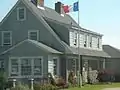 L'une des rares maisons en pierres de Caraquet, construite en 1940.