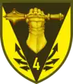 Premier insigne de la 4e brigade.