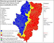 Territoire administré dans le Conseil régional de défense d'Aragon.