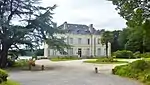 Le château de Locguénolé.